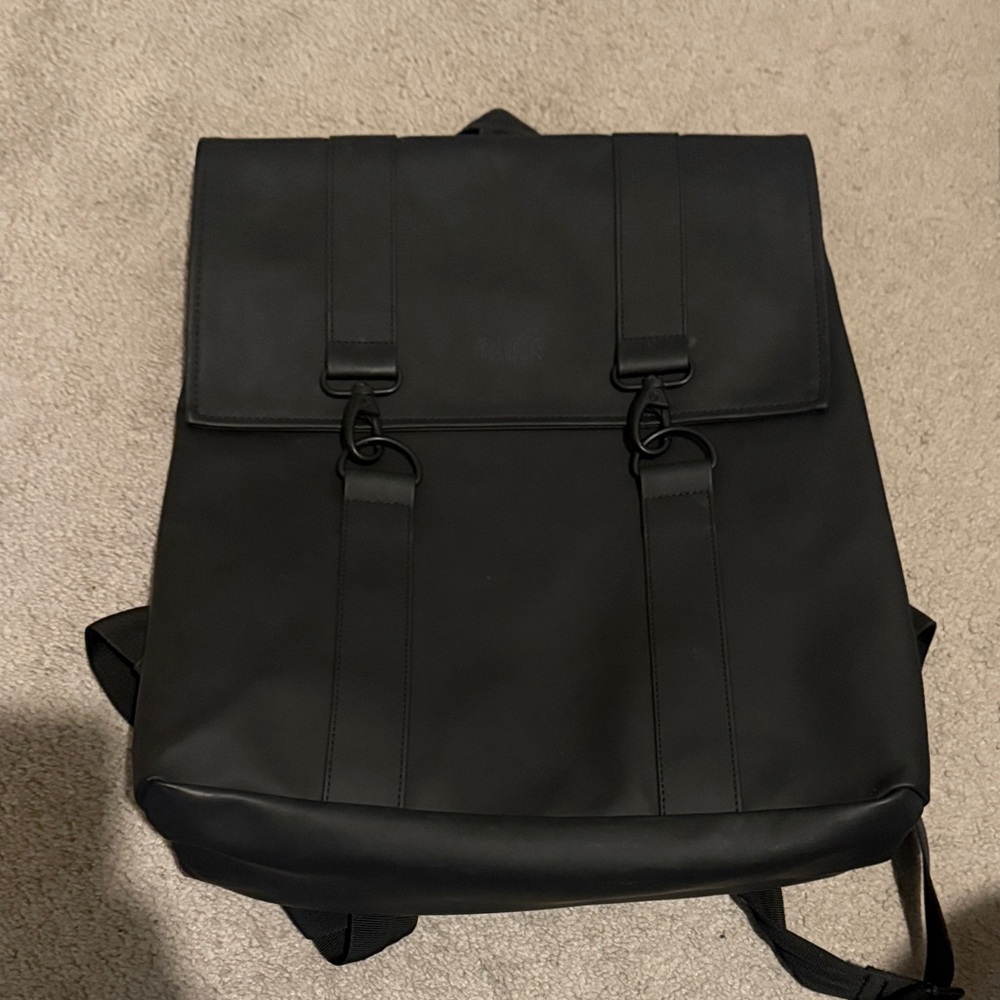 Black RAINS MSN Backpack